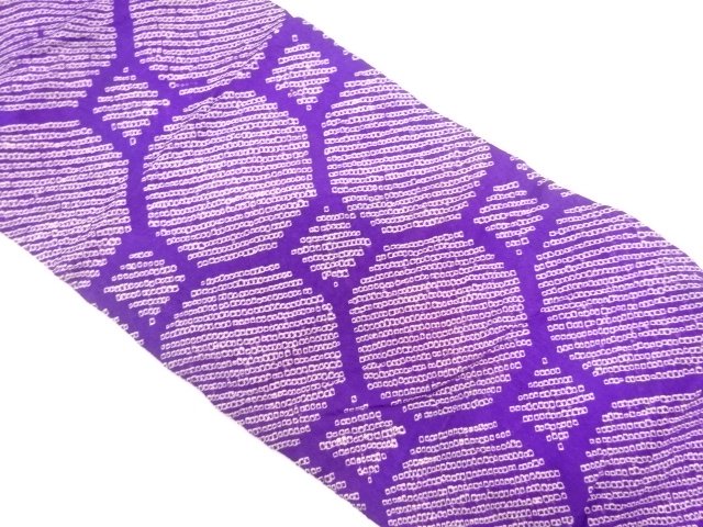 JAPANESE KIMONO / ANTIQUE HON-SO SHIBORI SHOKō PATTERN NAGOYA OBI