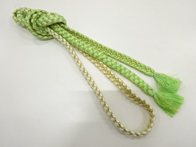 正絹　手組帯締め
