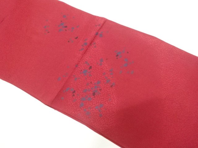 未使用品　正絹　縮緬地　帯揚げ