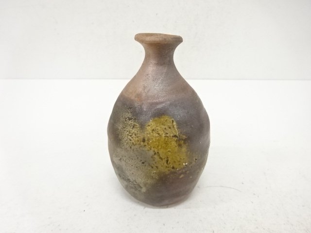 作家物　備前焼　徳利(保護箱付)