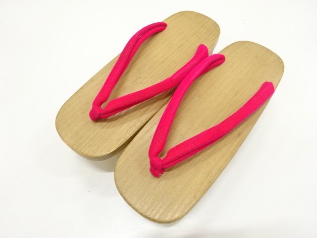 未使用品　桐下駄(23センチ)