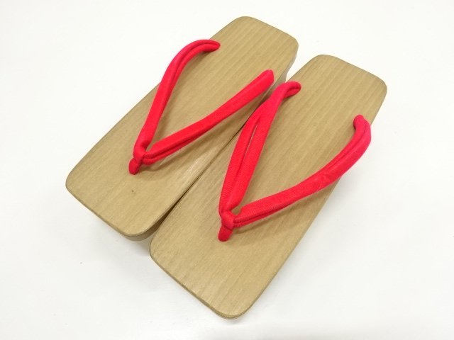 未使用品　桐下駄(22.5センチ)