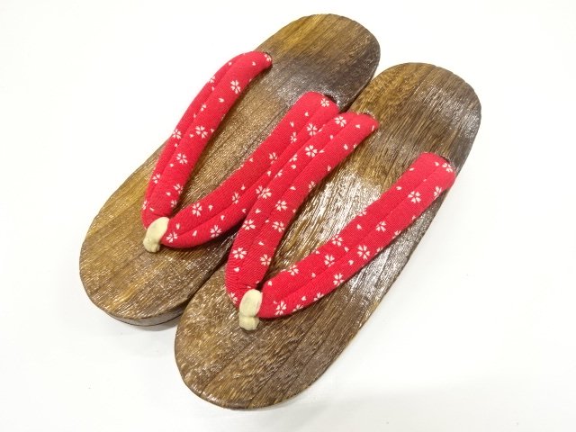 JAPANESE KIMONO / PAULOWNIA SANDALS GETA (24.5 CM)