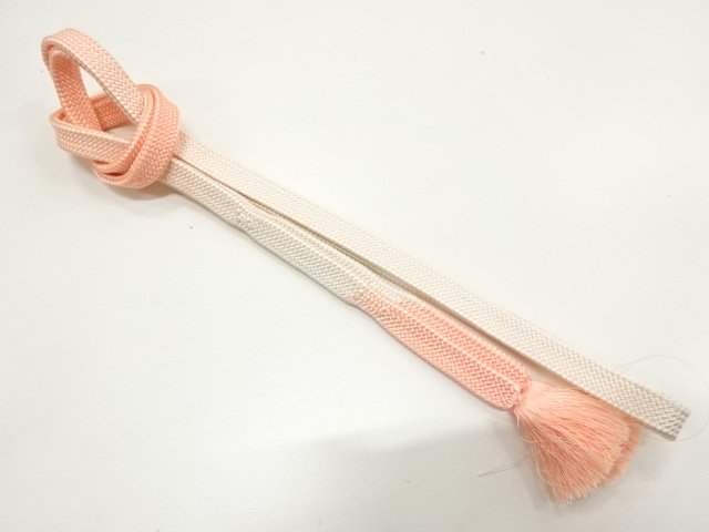 JAPANESE KIMONO / HANDTIED OBIJIME CORD 