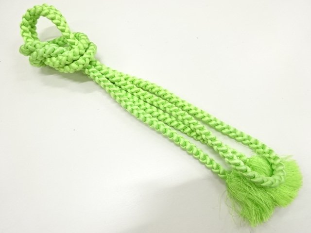 JAPANESE KIMONO / HANDTIED OBIJIME CORD 