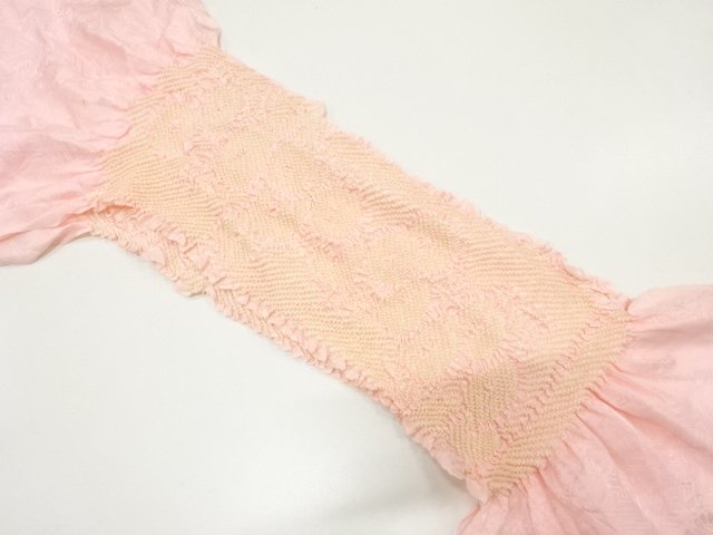 JAPANESE KIMONO / OBIAGE / SILK / SHIBORI