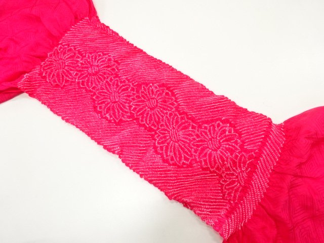 JAPANESE KIMONO / OBIAGE / SHIBORI 