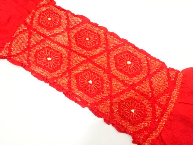 JAPANESE KIMONO / SHIBORI OBIAGE