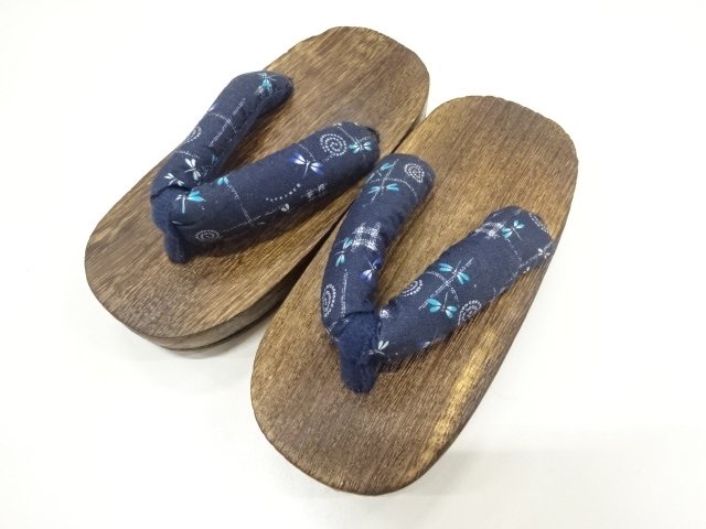 未使用品　焼桐子供用下駄(16.5センチ)