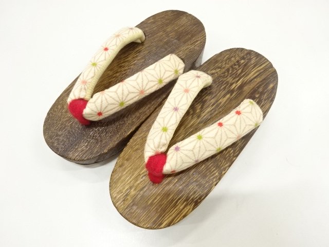 未使用品　焼桐子供用下駄(16.5センチ)