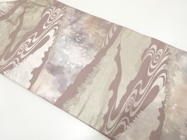 JAPANESE NAGOYA OBI / WOVEN STREAM