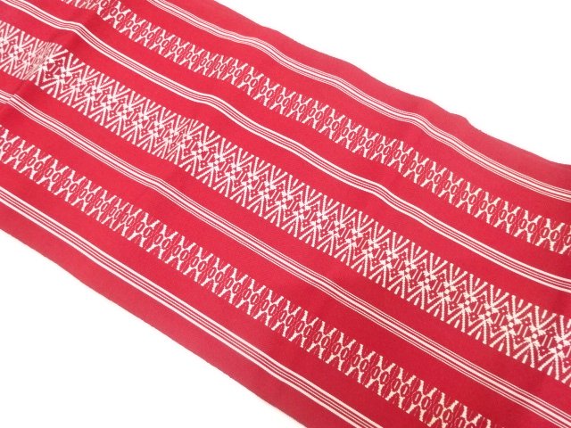 JAPANESE KIMONO / ANTIQUE NAGOYA OBI (290cm) / HAKATA 