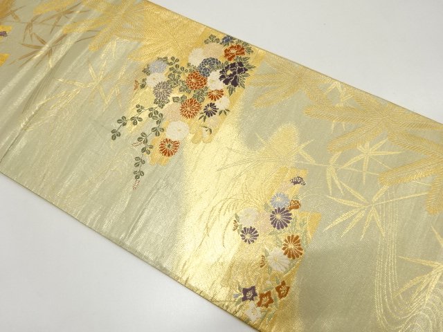 JAPANESE FUKURO OBI / WOVEN KIKU