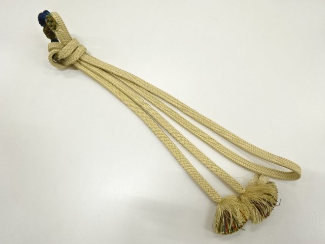 JAPANESE KIMONO / HAND-TIED OBIJIME CORD