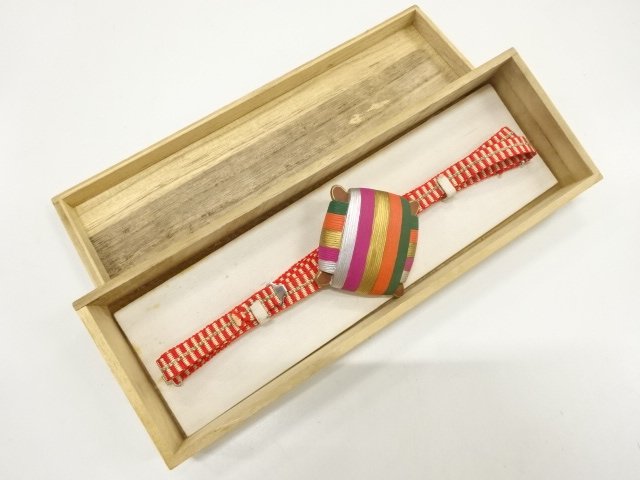 JAPANESE KIMONO / ANTIQUE OBIDOME (SASH CLIP)・ SET
