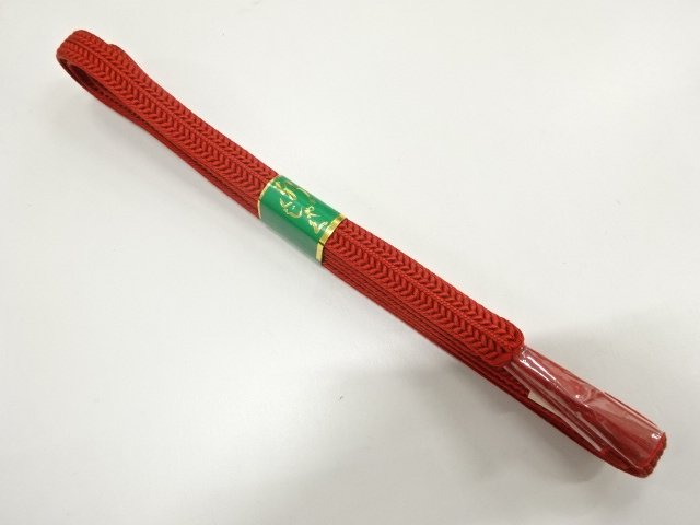 JAPANESE KIMONO / UNUSED HAND-TIED OBIJIME