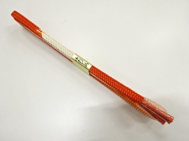 JAPANESE KIMONO / UNUSED HAND-TIED OBIJIME