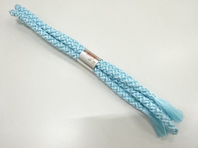 JAPANESE KIMONO / UNUSED HAND-TIED OBIJIME