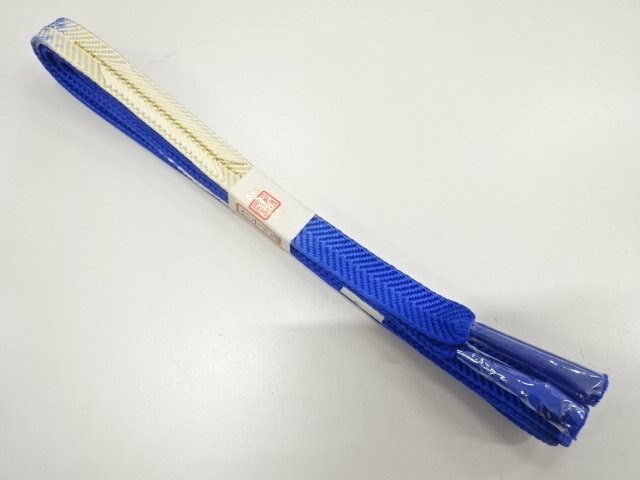 JAPANESE KIMONO / UNUSED HAND-TIED OBIJIME