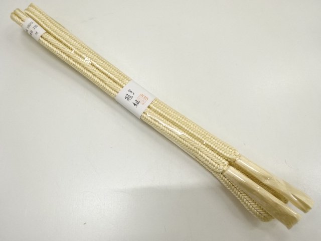 JAPANESE KIMONO / UNUSED HAND-TIED OBIJIME