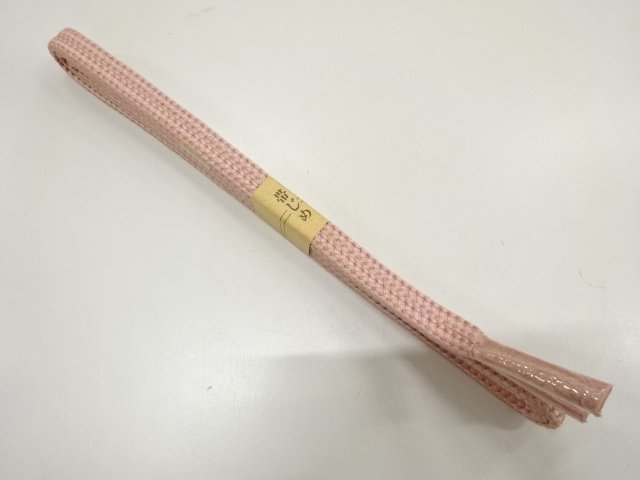 未使用品　正絹　手組帯締め
