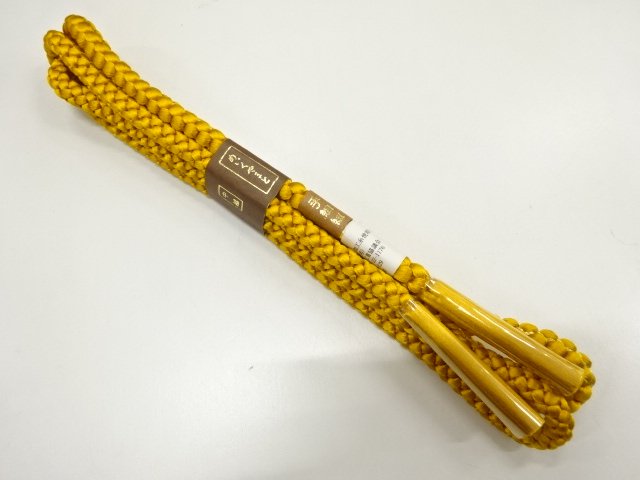 JAPANESE KIMONO / UNUSED HAND-TIED OBIJIME