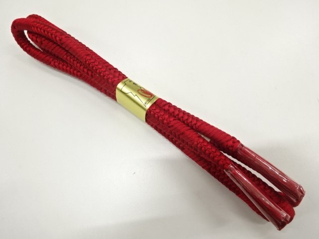 JAPANESE KIMONO / UNUSED HAND-TIED OBIJIME