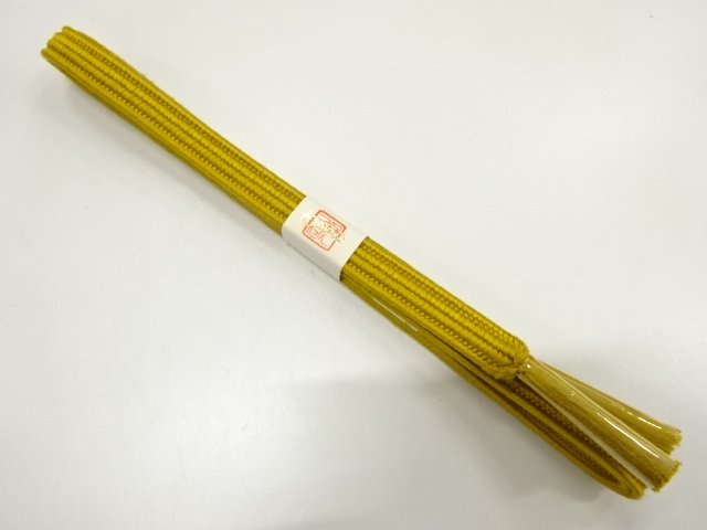 未使用品　正絹　手組帯締め