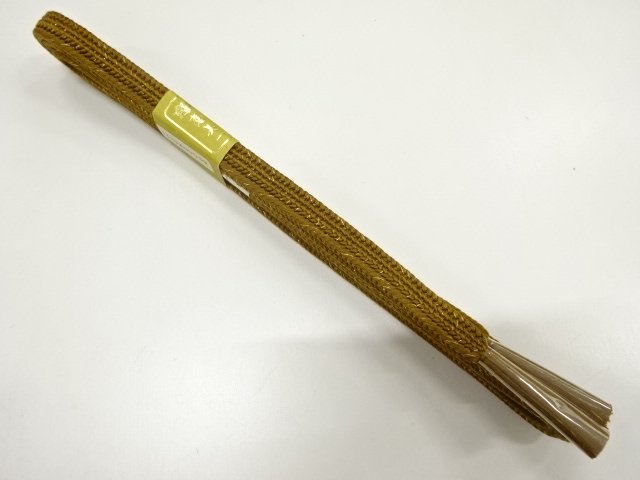 JAPANESE KIMONO / UNUSED HAND-TIED OBIJIME
