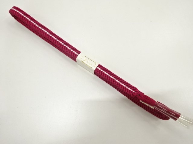 JAPANESE KIMONO / UNUSED HAND-TIED OBIJIME