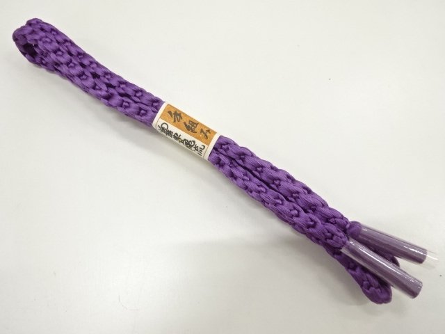 未使用品　正絹　手組帯締め