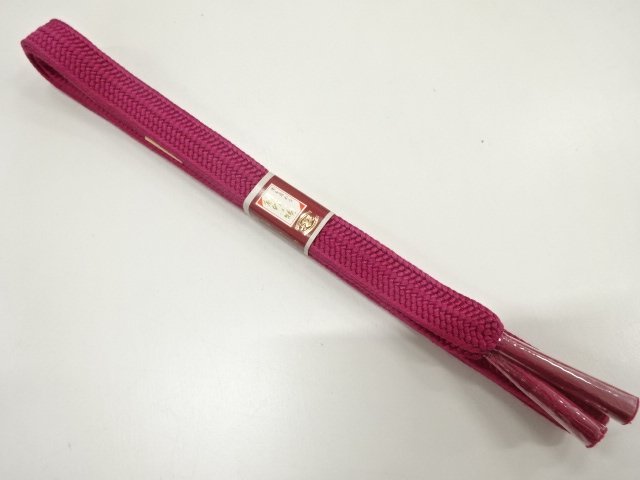 JAPANESE KIMONO / UNUSED HAND-TIED OBIJIME