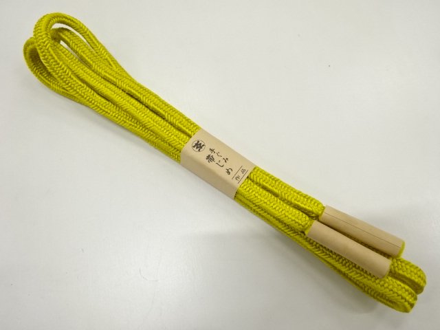 未使用品　正絹　手組帯締め