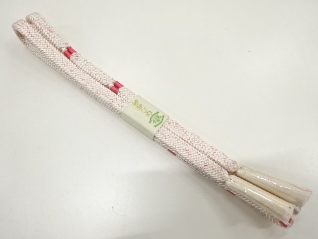 未使用品　正絹　手組帯締め