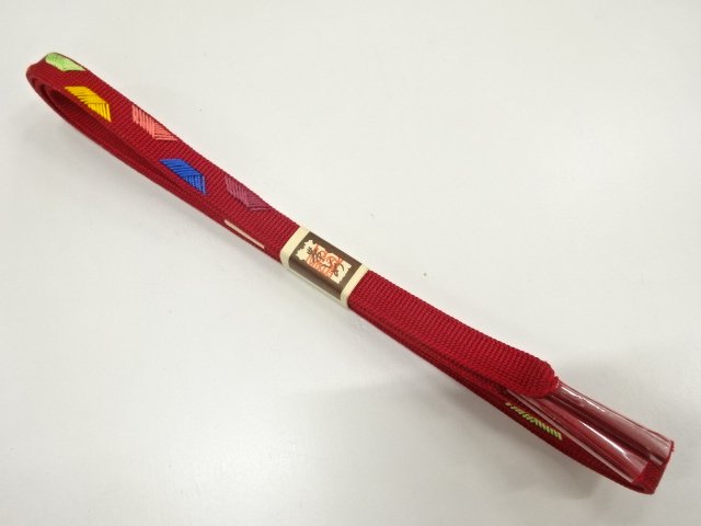 JAPANESE KIMONO / UNUSED HAND-TIED OBIJIME