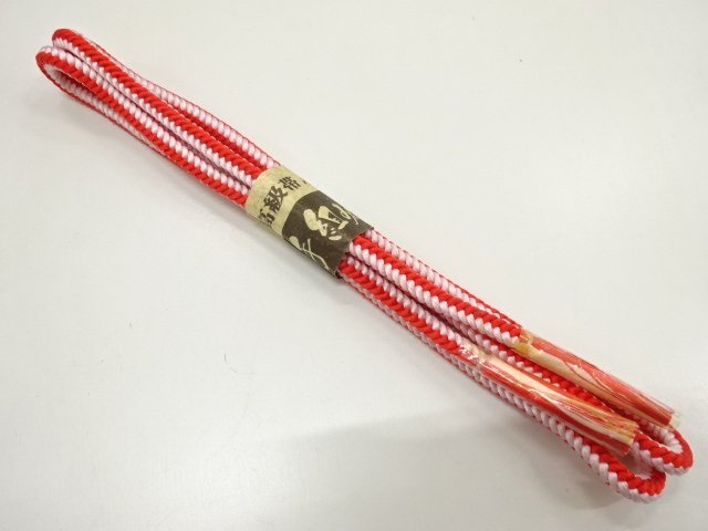 未使用品　正絹　手組帯締め
