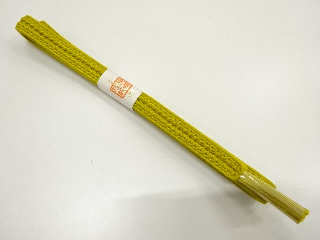 JAPANESE KIMONO / UNUSED HAND-TIED OBIJIME