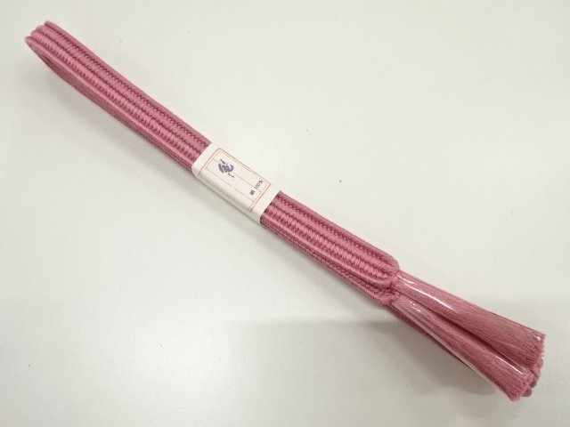 未使用品　正絹　手組帯締め