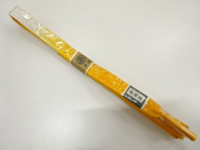 未使用品　正絹　手組帯締め
