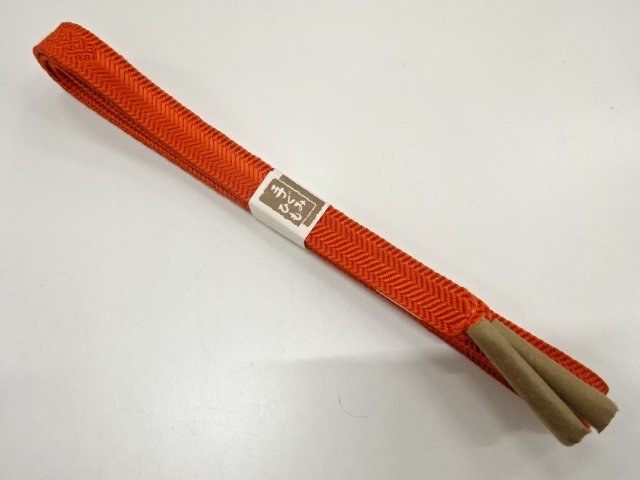 未使用品　正絹　手組帯締め