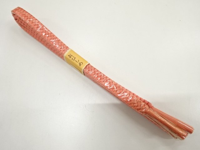 未使用品　正絹　手組帯締め