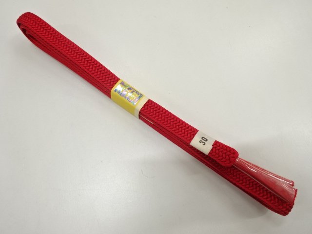 未使用品　正絹　手組帯締め