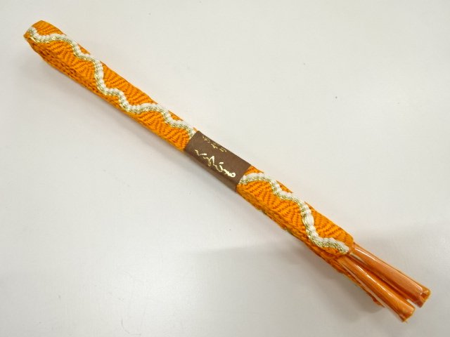 未使用品　正絹　手組帯締め