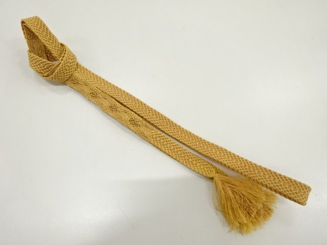 JAPANESE KIMONO / SUMMER HAND-TIED OBIJIME