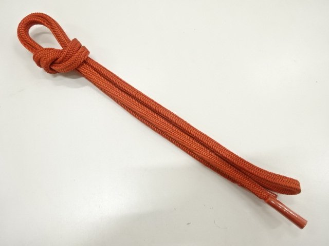 JAPANESE KIMONO / UNUSED HAND-TIED OBIJIME