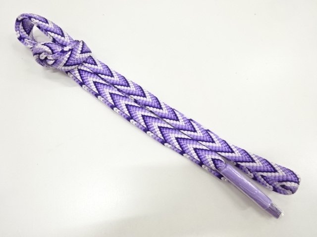 JAPANESE KIMONO / UNUSED HAND-TIED OBIJIME