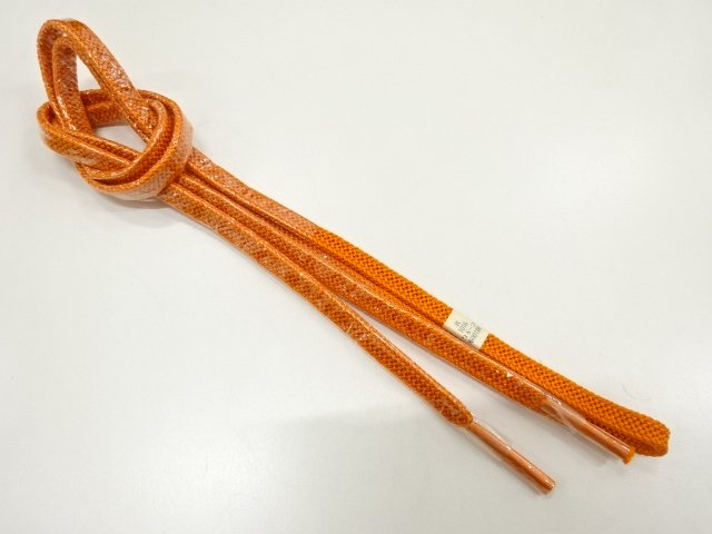 JAPANESE KIMONO / UNUSED HAND-TIED OBIJIME