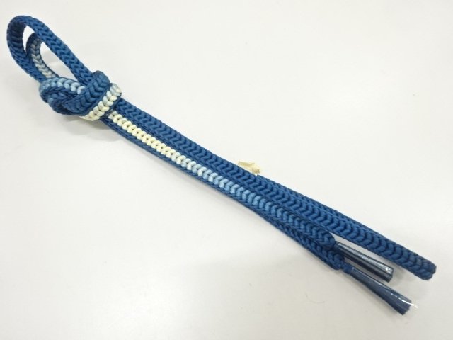 JAPANESE KIMONO / UNUSED HAND-TIED OBIJIME