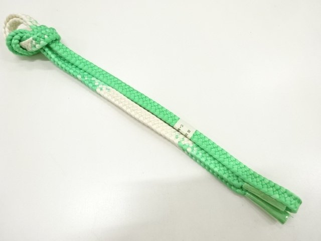 JAPANESE KIMONO / UNUSED HAND-TIED OBIJIME