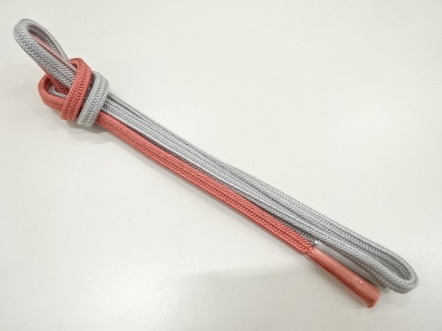 未使用品　正絹　手組帯締め